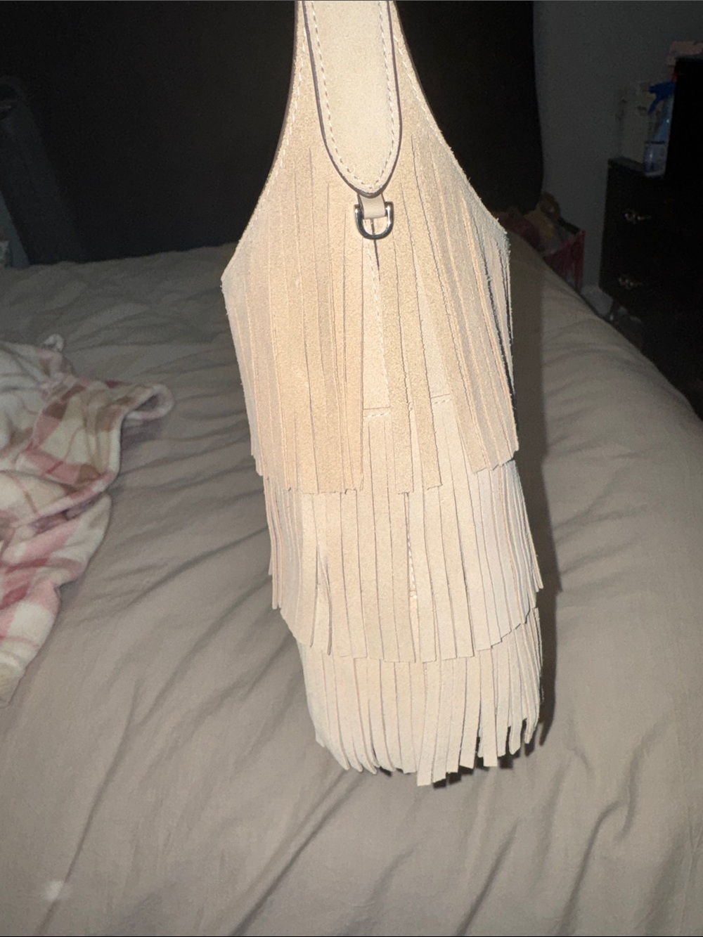 Kate Spade - Suede Fringe 454 Shoulder Bag - Picture 6 of 14